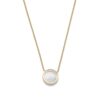 14 Karat Gold Plated Dancing CZ Necklace